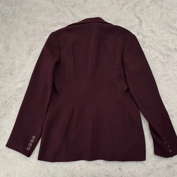 New York & Company Burgundy Blazer – Size 12 – NWT - Picture 12 of 12